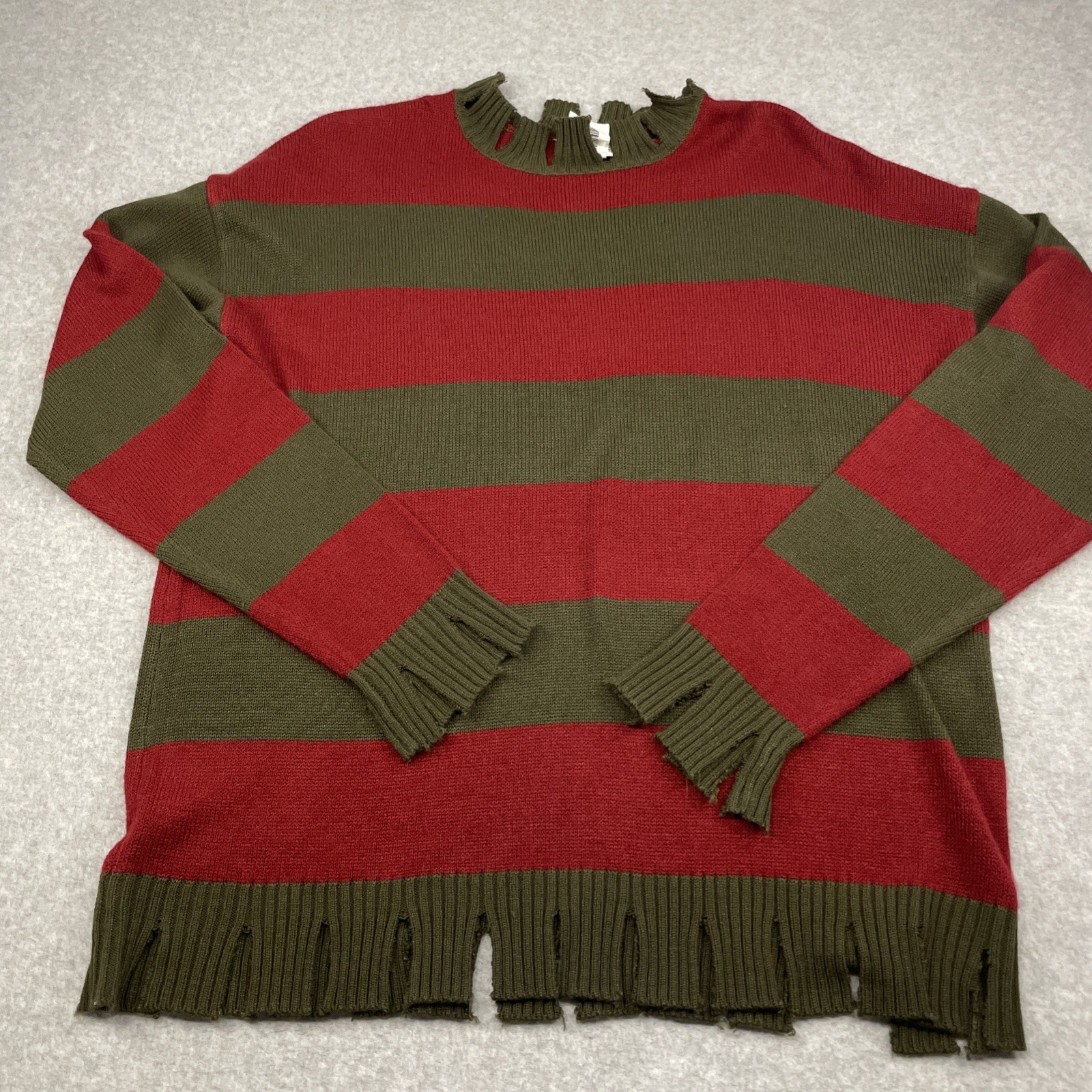 Freddy Krueger Sweater Rubies Nightmare On Elm Street Adult One Size