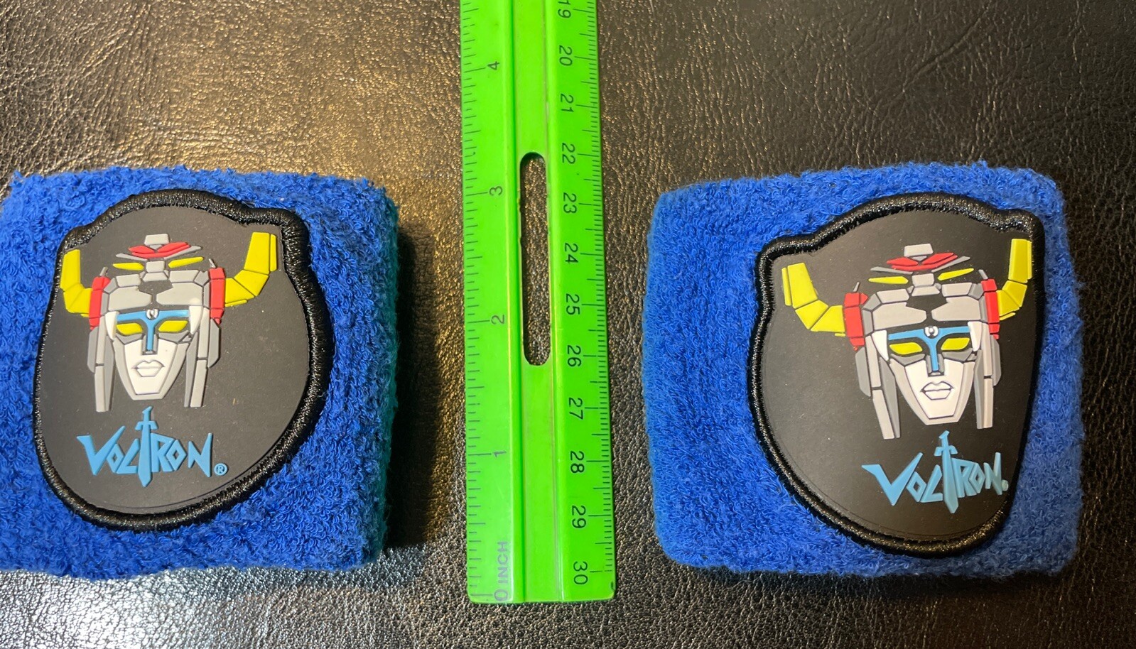 Retro Classic Media Voltron Royal Blue, Terry Cloth Wristbands/Sweat Bands