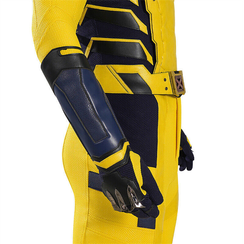 Deadpool 3 Wolverine James Howlett Logan Mens Bodysuit Cosplay Costume Halloween