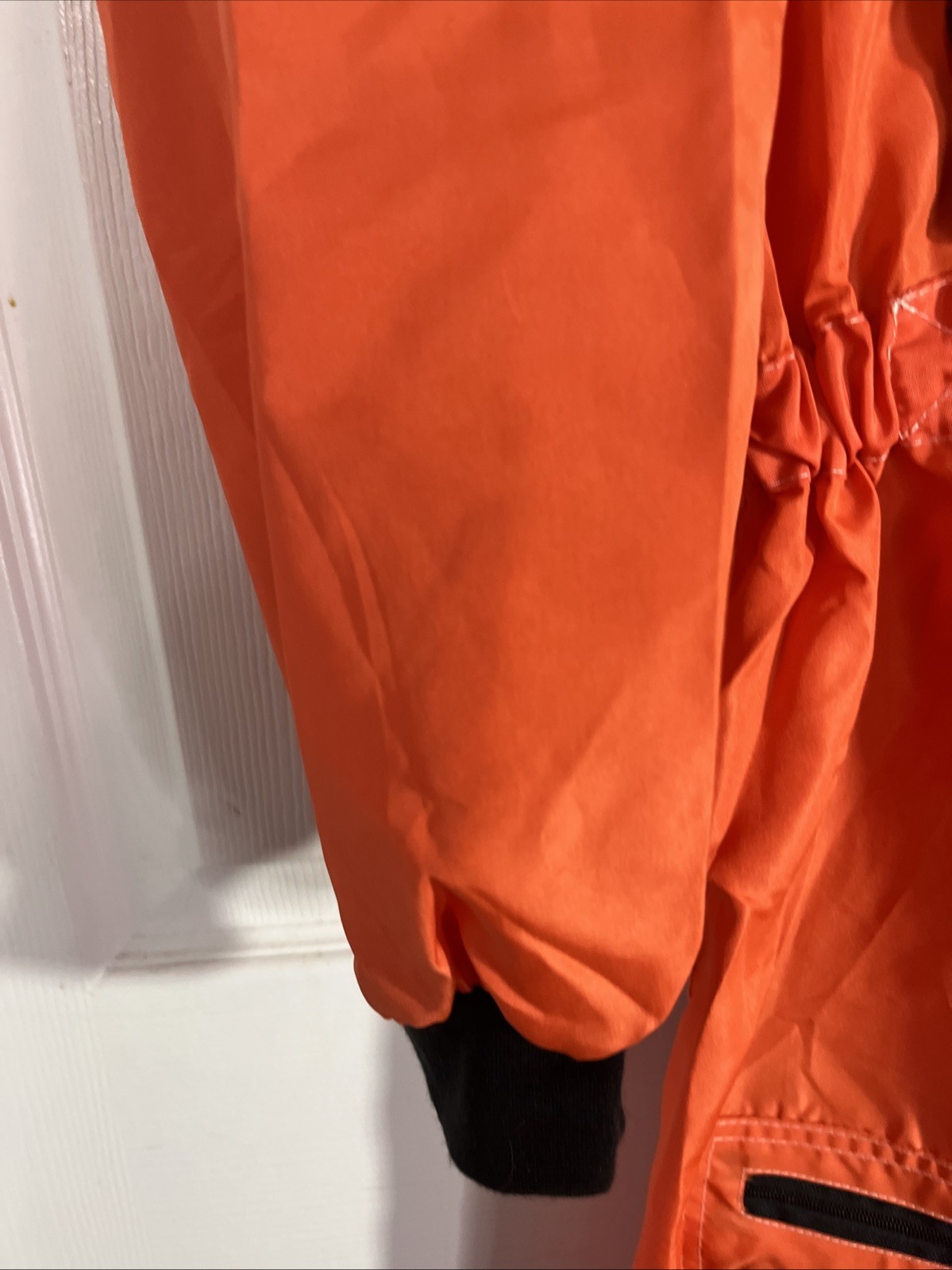NASA Astronaut Flight Suit Costume Underwraps Orange Jumpsuit Adult XXL Patch