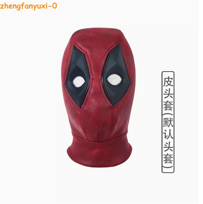 Deadpool Red Cosplay Costume Deadpool Suit Jumpsuit Halloween Accessories Shoes
