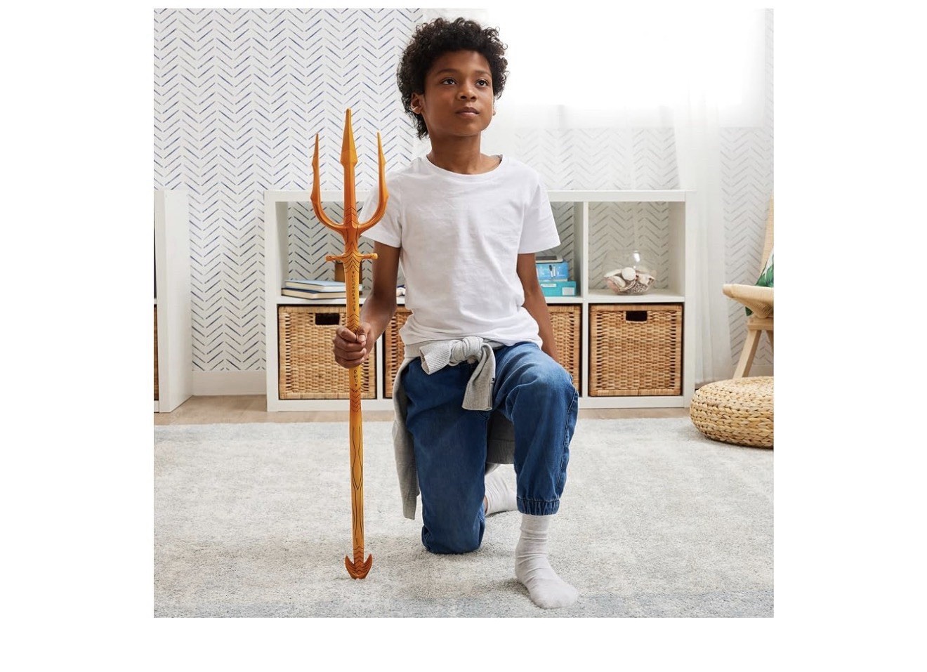 Dc Comics Aquaman Trident & Black Manta Tridents 35″ Halloween Kids Roleplay NEW
