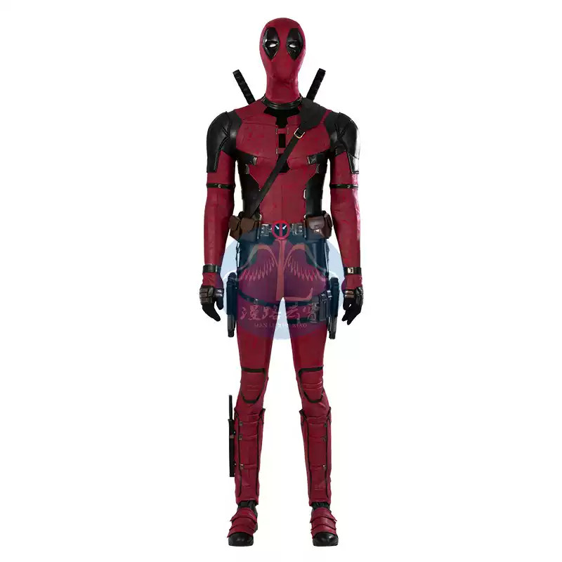 Deadpool 3 Halloween Cosplay Jumpsuit Costume Wade Wilson Accessories Suit Lot