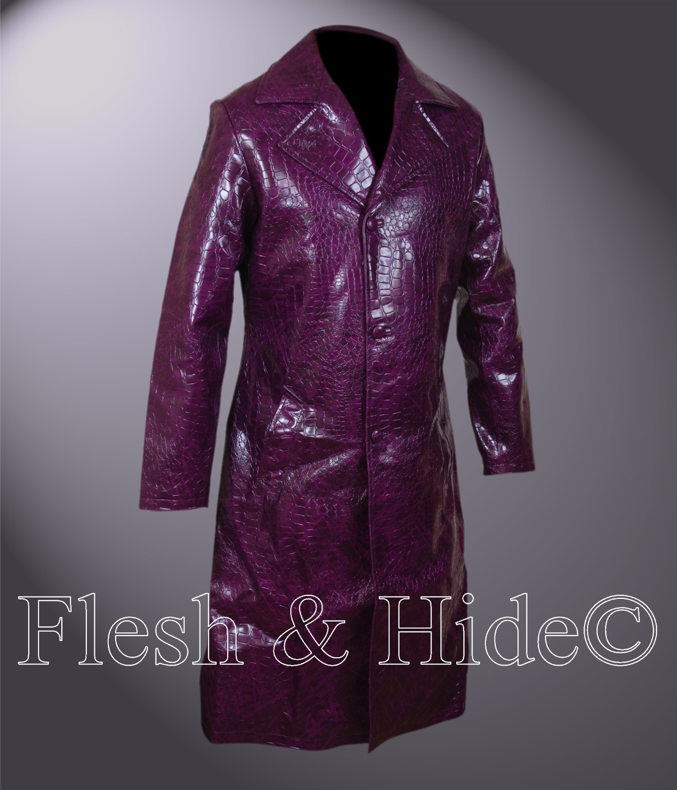 Suicide Squad Jared Leto Joker Purple Coat