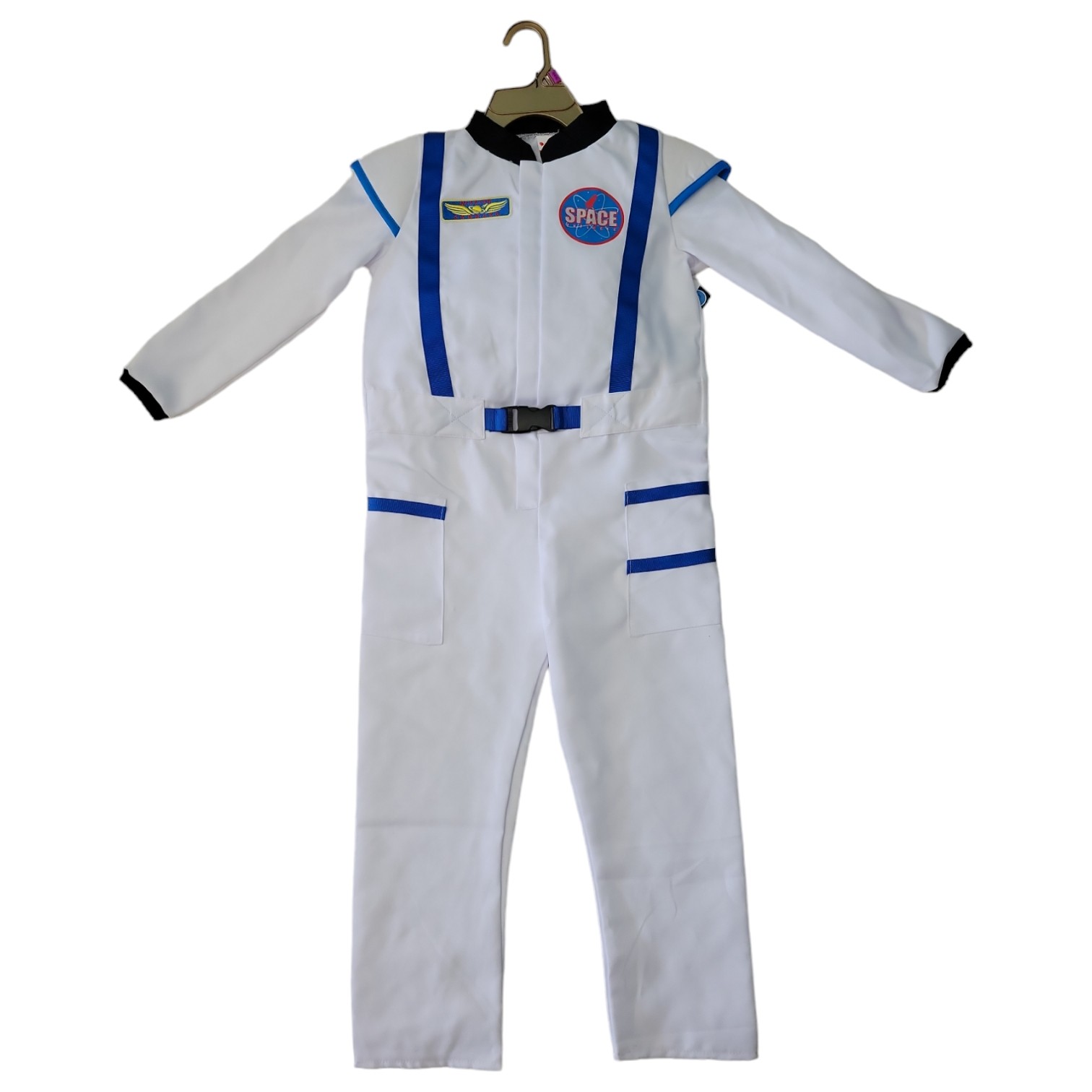 Member’s Mark Kids Space Explorer Costume with Jumpsuit, Headpiece, Boot Covers