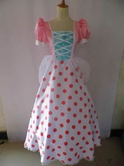 Toy Story Bo Peep dress Cosplay Costume Anime customizable Dress
