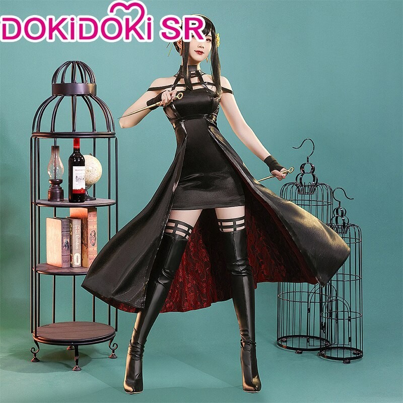Yor Forger Dokidoki SR Cosplay XL with Weapon Prop Included