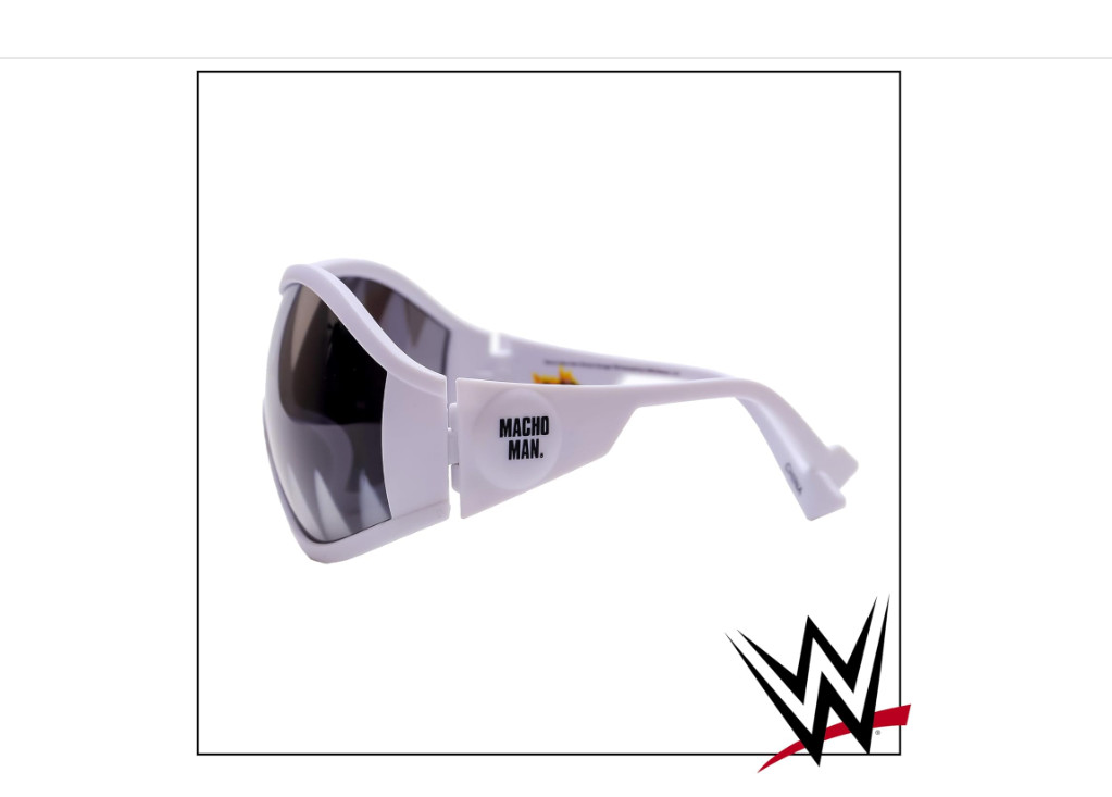 Sunglass Sun-Staches WWE Official Macho Man Shark Teeth UV400 One Size SG3332