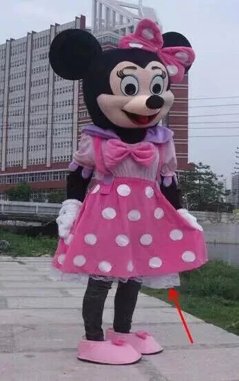 Professional Minnie Mascot Costume Party Costume Game Fancy Dress Adult New