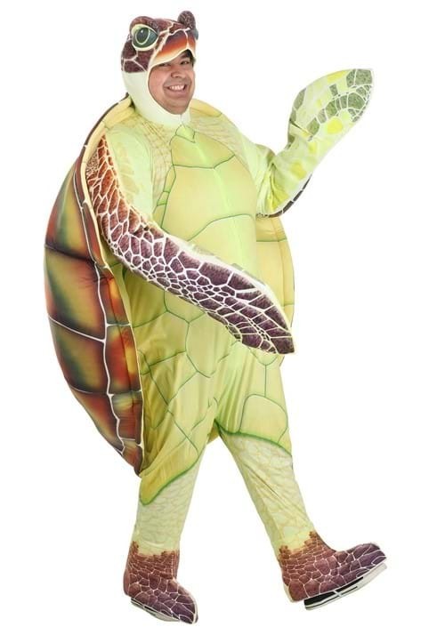Plus Size Sea Turtle Costume, Size: 6XL (Used)
