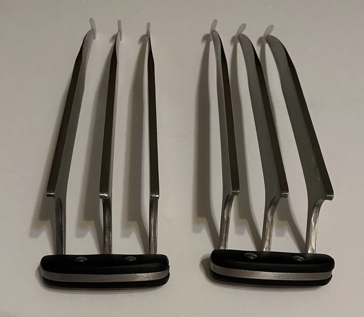 X-MEN WOLVERINE 11″ METAL CLAWS SET OF 2 COSPLAY COSTUME PROP XMEN LOGAN REPLICA