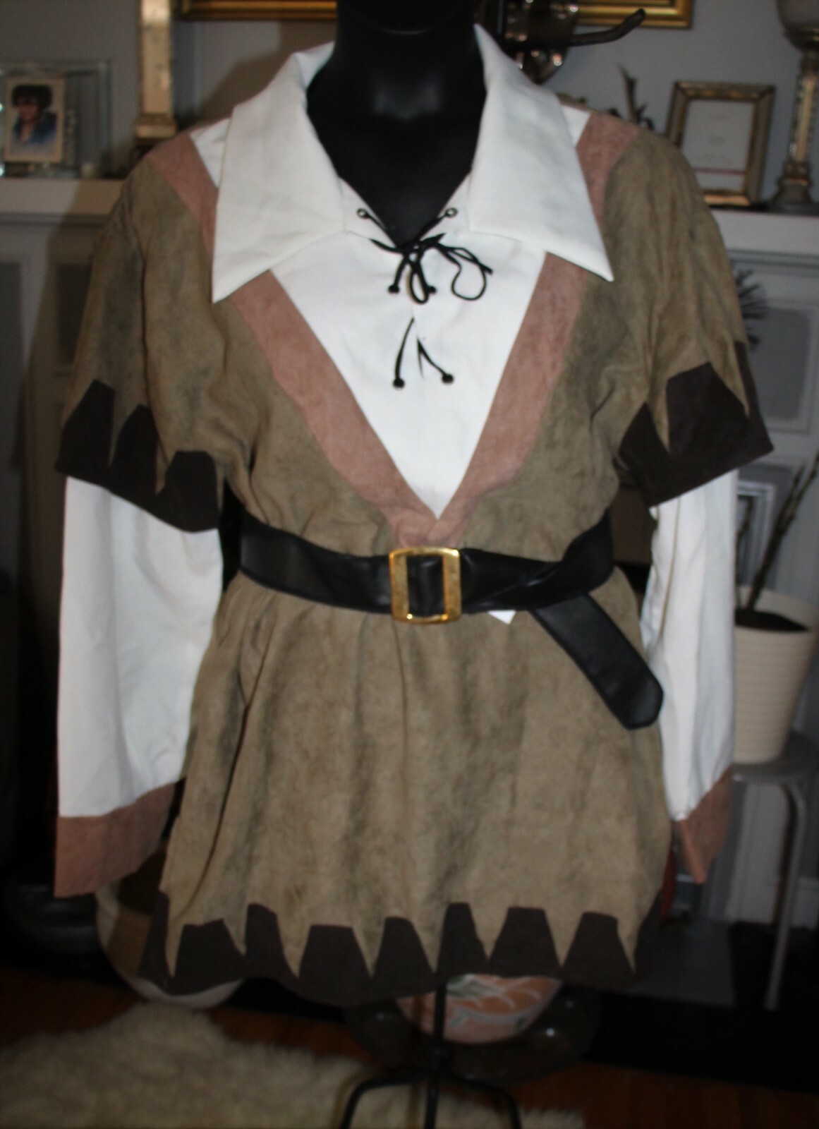 FUNNY FASHION SHERWOOD LAD ROBIN LAD 4 PC. COSTUME (TEEN SZ: M)