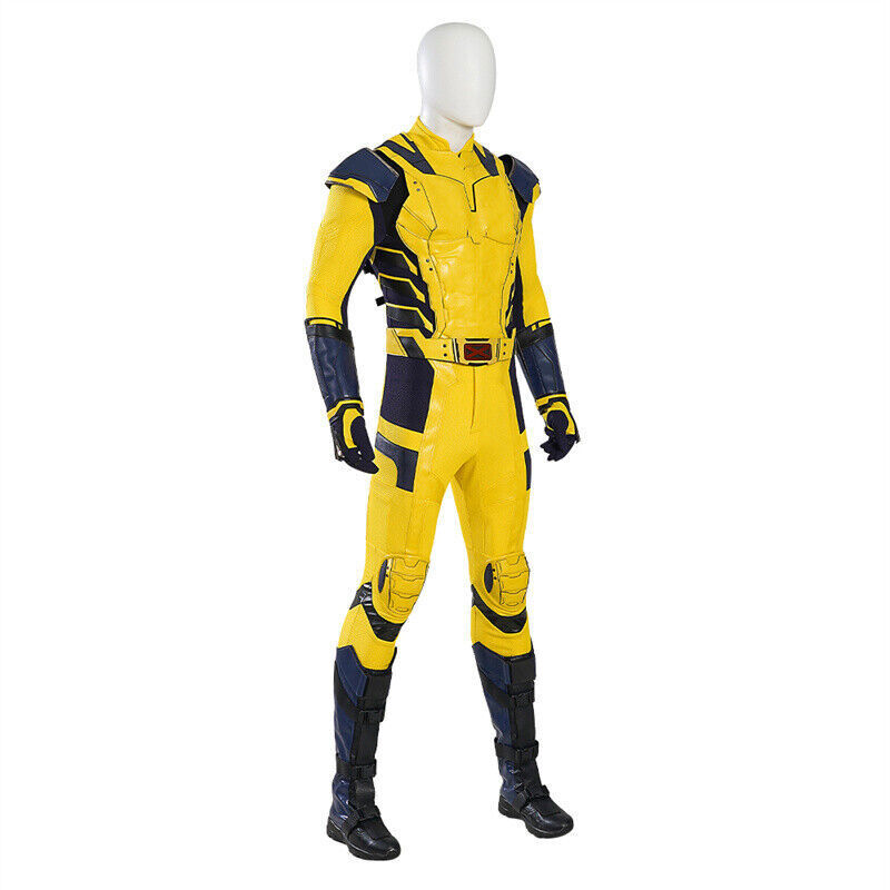 Deadpool 3 Wolverine James Howlett Logan Mens Bodysuit Cosplay Costume Halloween