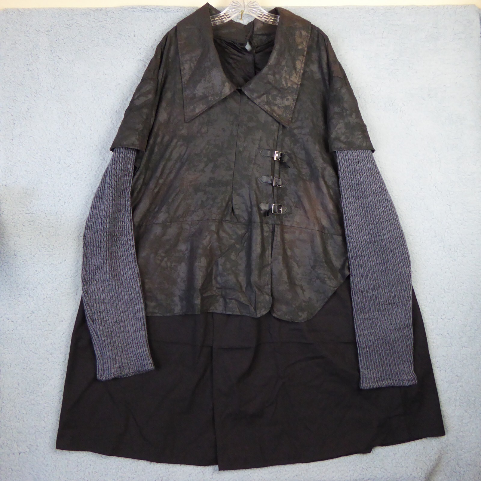 Jon Snow Night’s Watch Tunic Costume Adult Plus Black HBO Game of Thrones Spirit