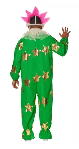 Men’s Spikey Costume (Killer Clowns From Outer Space) Size Large / XL