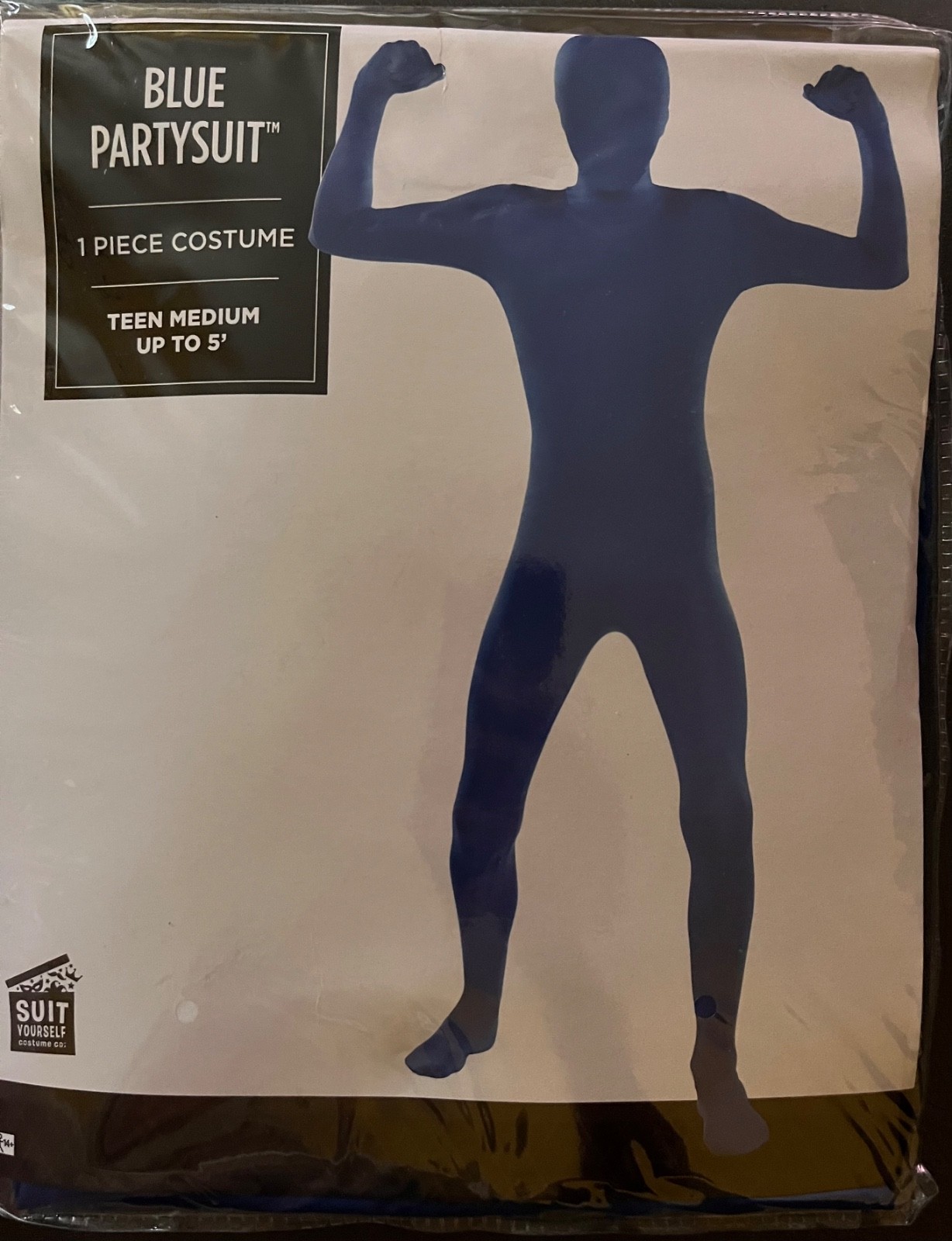 Suit Yourself Blue PartySuit | 1 Piece Costume | Teen Medium Up to 5’ | NWTs