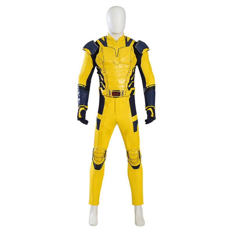 Deadpool 3 Wolverine James Howlett Logan Mens Bodysuit Cosplay Costume Halloween