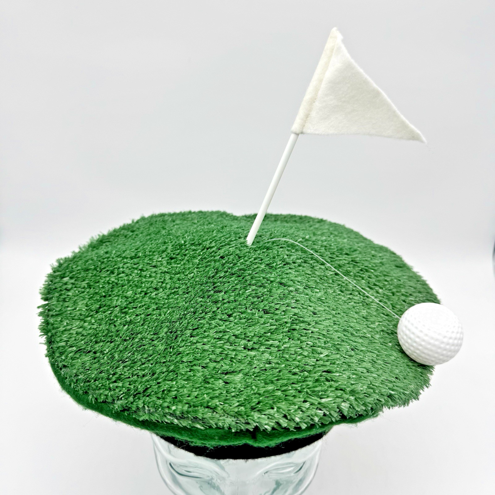 Rasta Imposta Lightweight Hole-In-One Golf Beret Hat Green One Size Ball Novelty