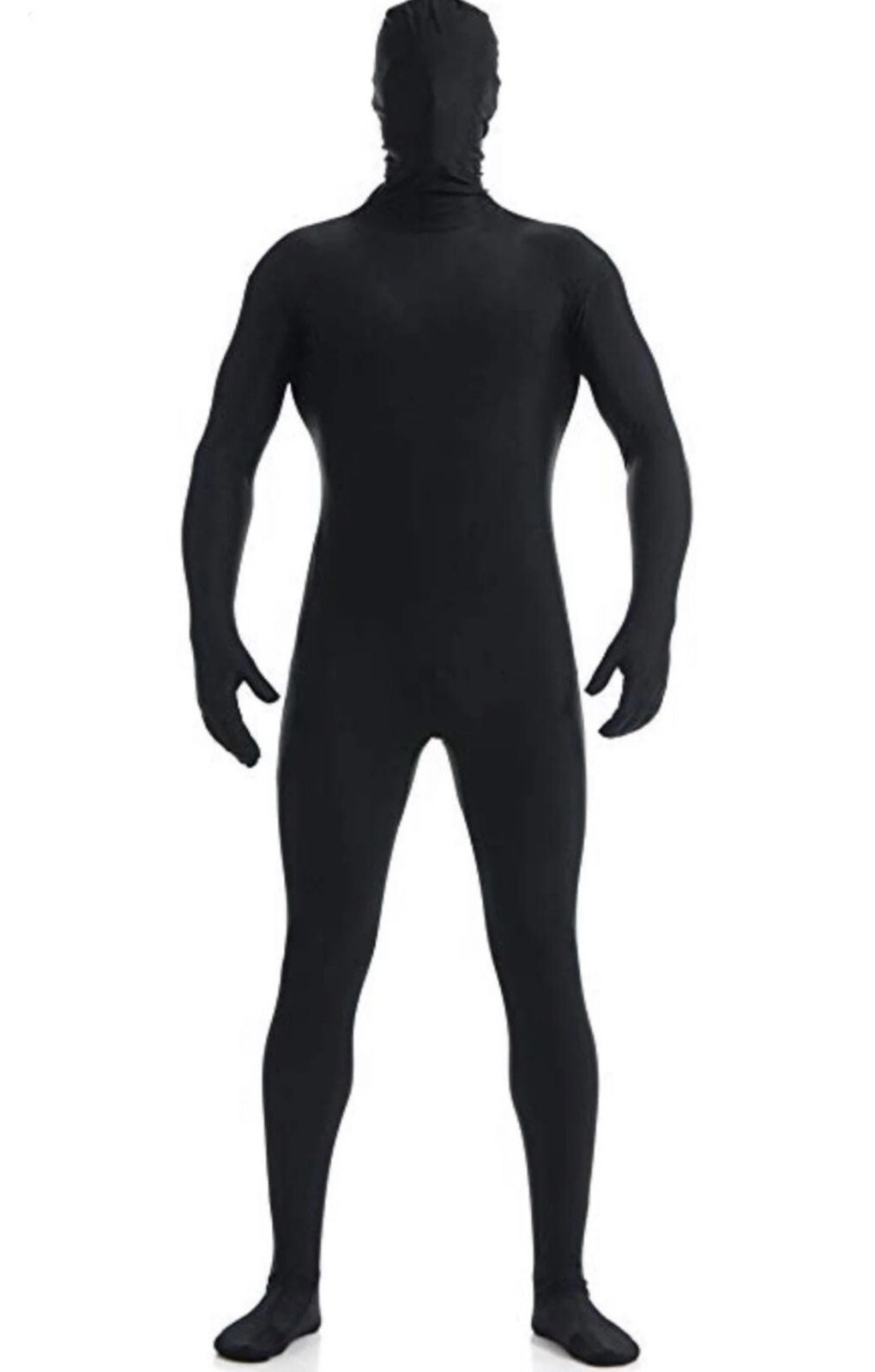 Full Body Lycra Jumpsuit Party Skin Closed Face Sports M Halloween Costume