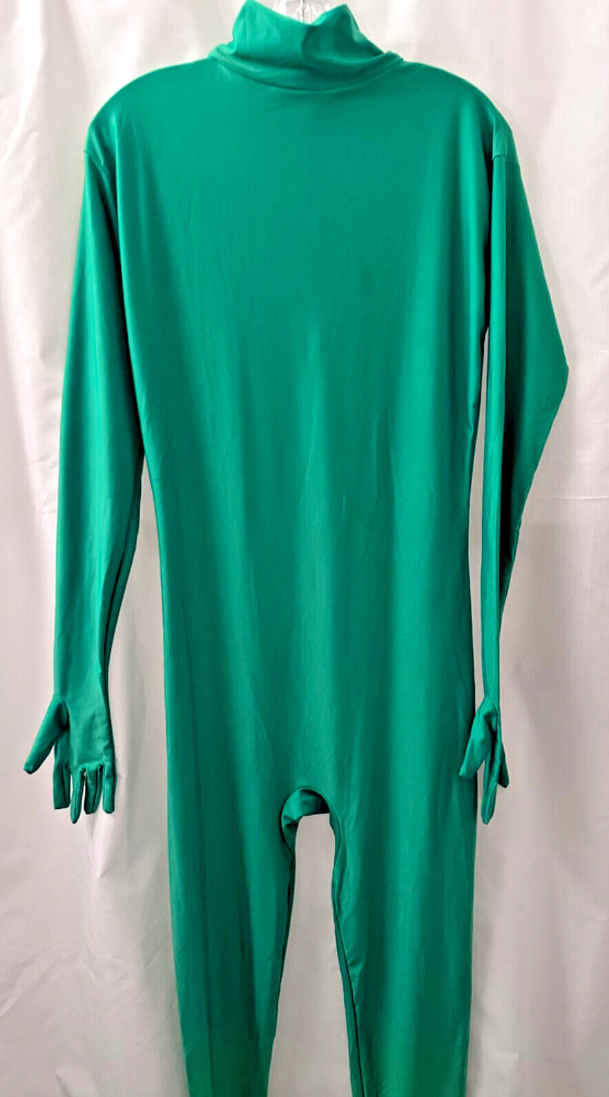 Green Chromakey Body Suit Full Foot & Glove w/Separate Mesh Face Hood Included