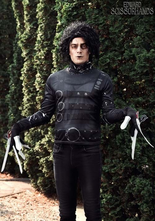 Classic Edward Scissorhands Costume for Men SIZE M (NEW)
