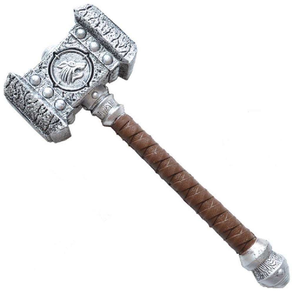 damdos Halloween Prop Costume Accessories Size: 54cm*20cm*11cm, Silver