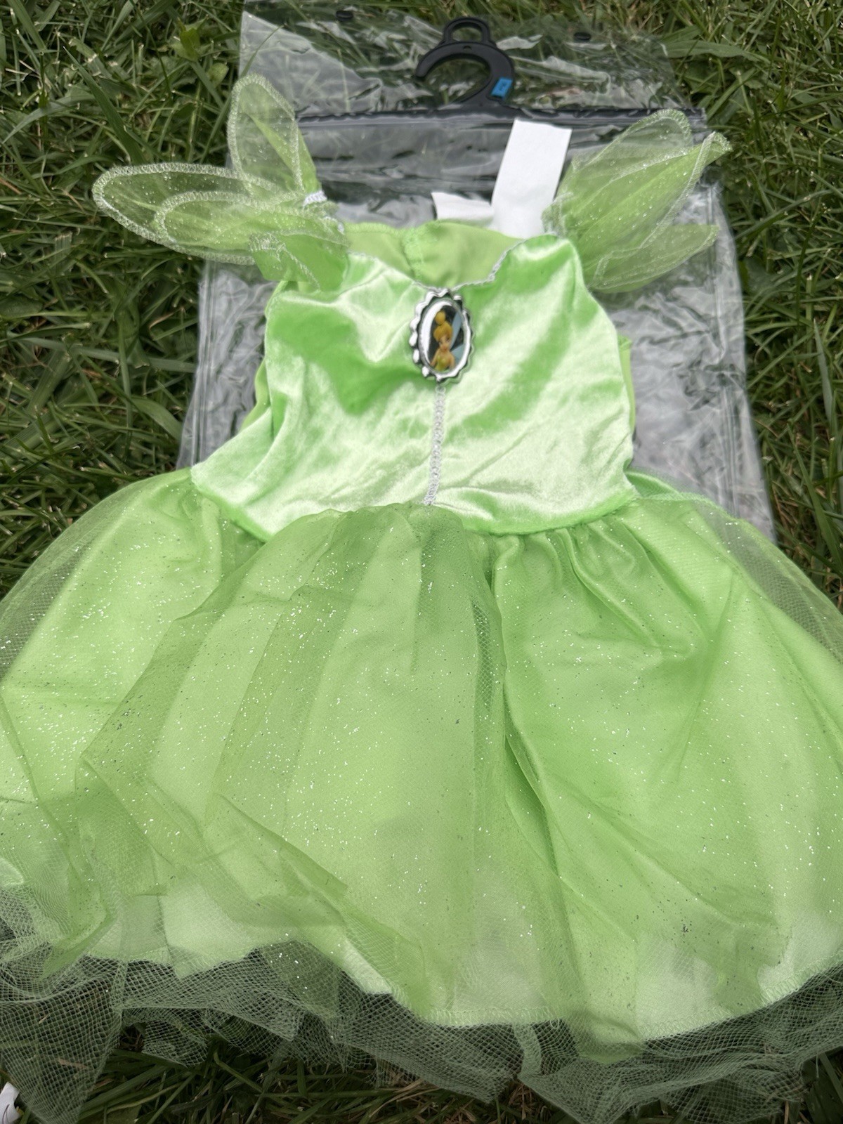 Child Disney Tinker Bell Costume Dress up 3T-4T Kids BR1