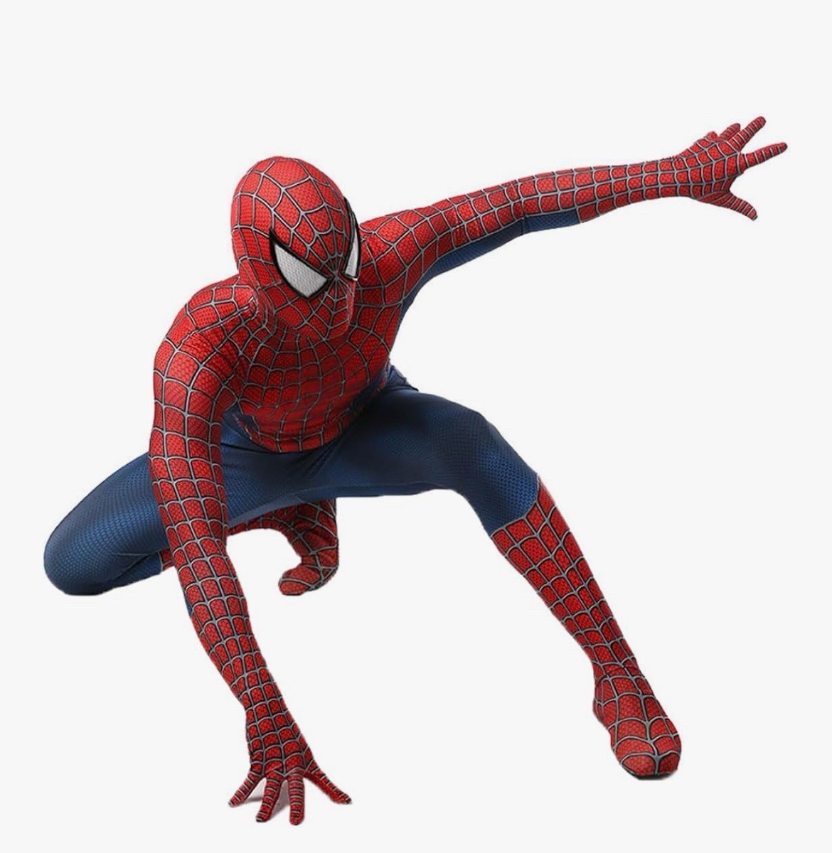 Men’s Small Spider-Man Cosplay/Costume – Full Zip-Up Suit With Mask 🕸️ New