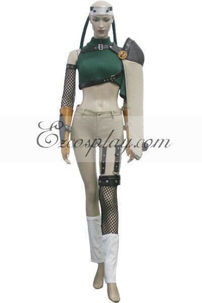 Final Fantasy VII Mystery Ninja Yuffie Kisaragi Cosplay Costume E001