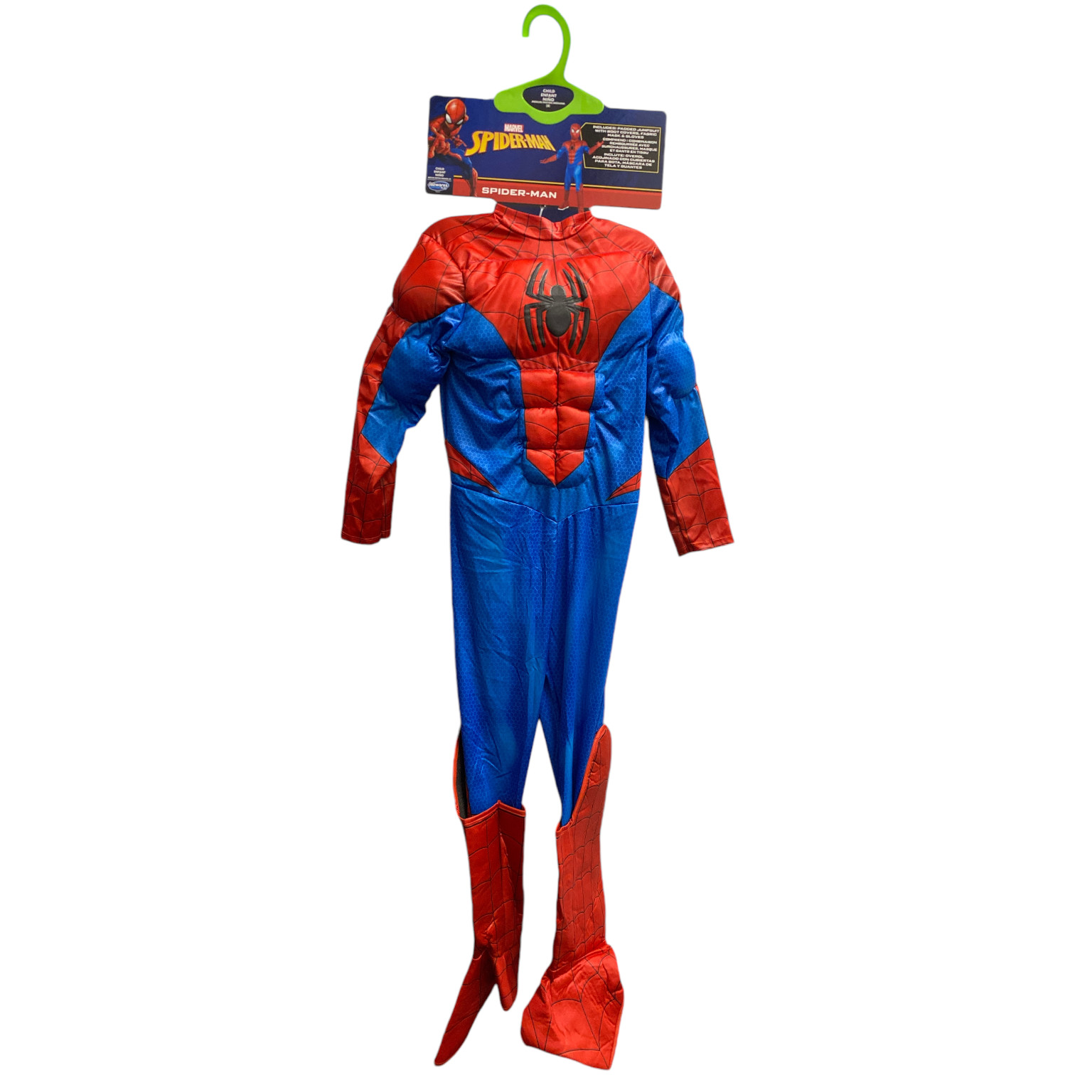 Jazwares Child’s Marvels Amazing Spider-Man Deluxe Costume with Jumpsuit & Mask