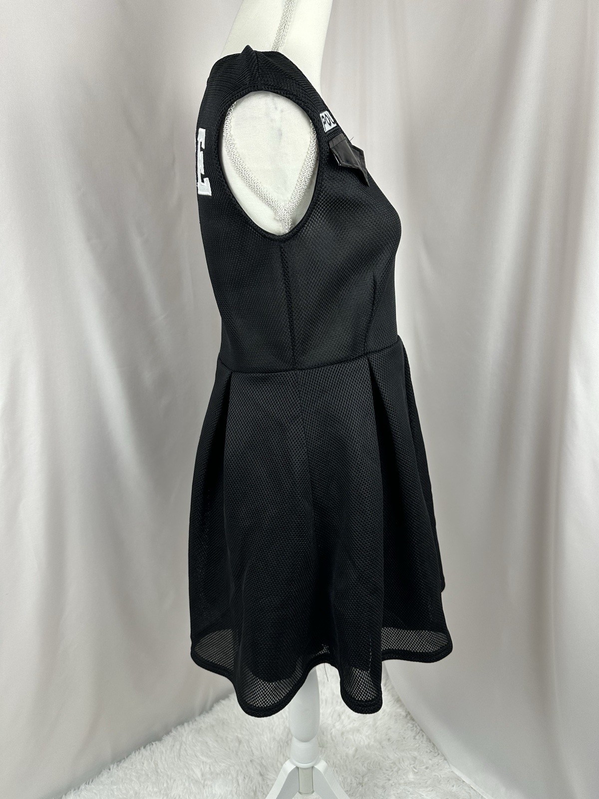 Starline Black Fashion Police Fit and Flare Costume Dress Size Large