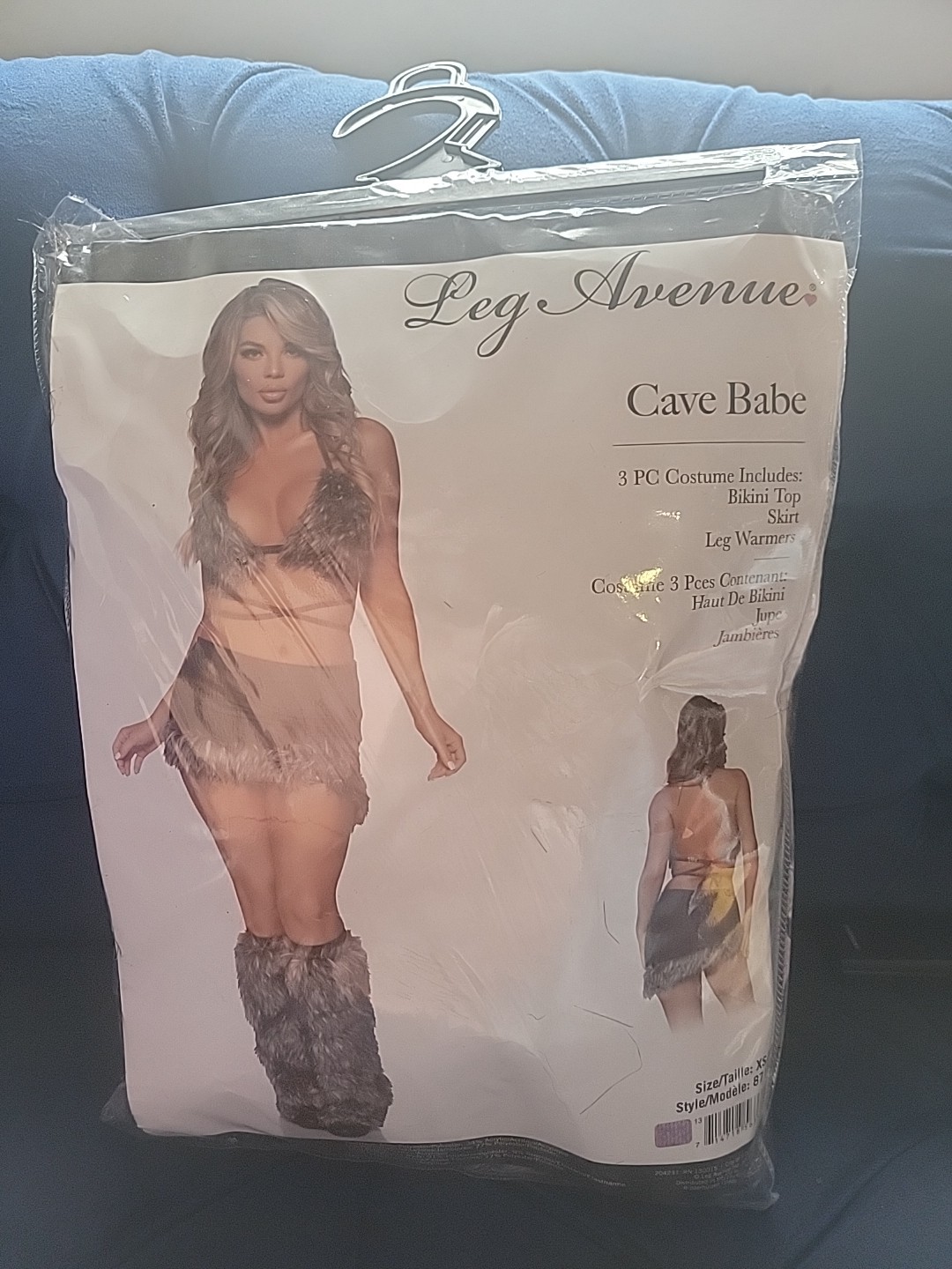Leg Avenue Cave Babe 3 piece TOP. shirt. leg warmers. NEW. SEXY. SIZE XS.