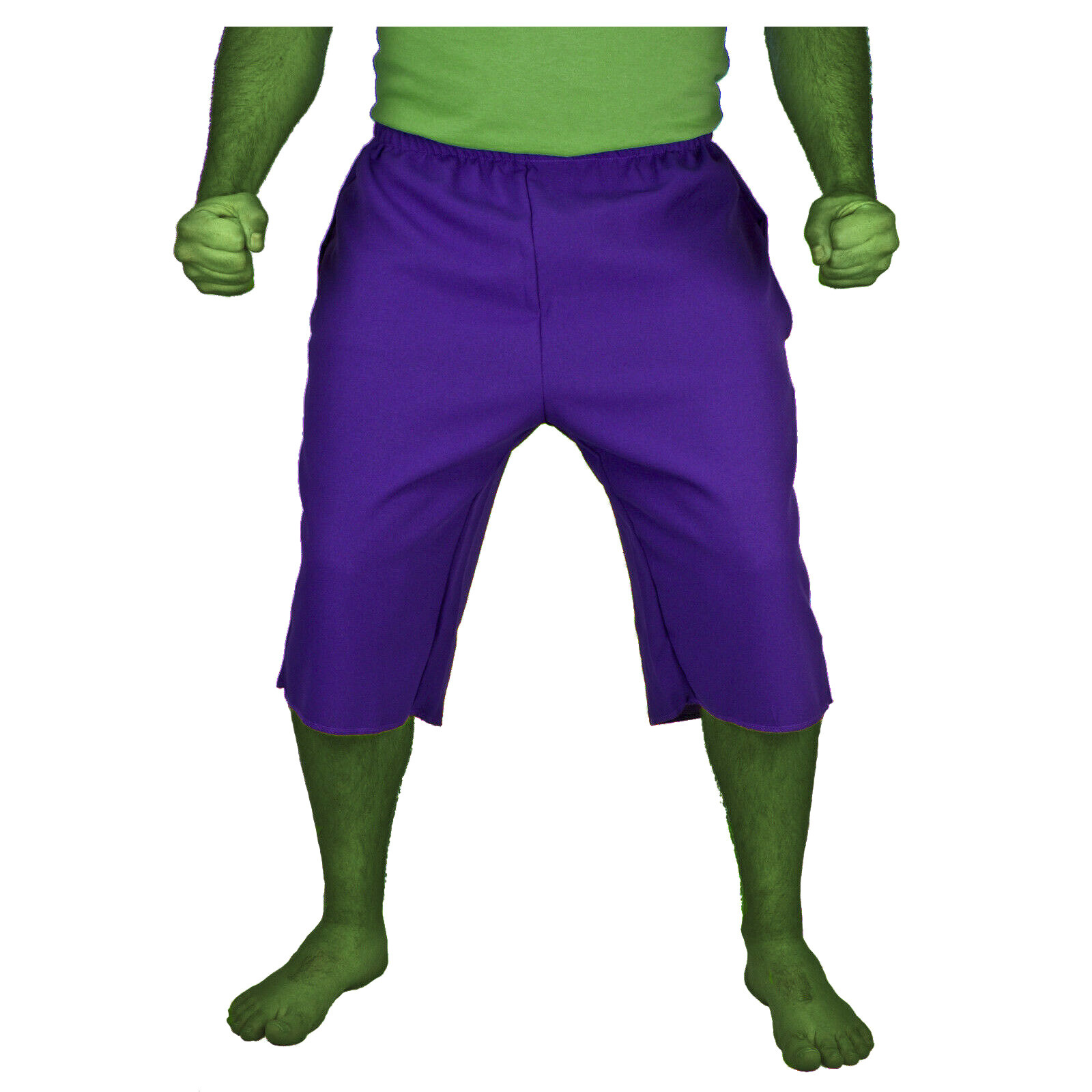 Adult Men’s The INCREDIBLE HULK Purple Cosplay Costume Shorts Pants S M L XL XXL