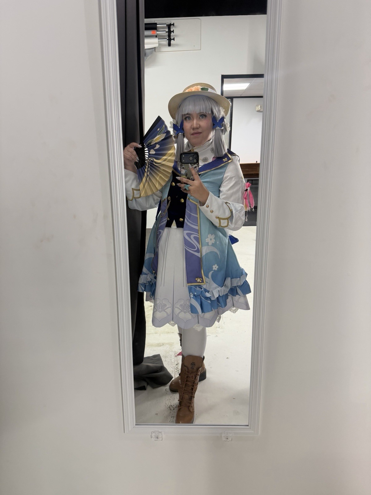 Ayaka Springbloom Missive Fontaine doki Doki Cosplay Fullset