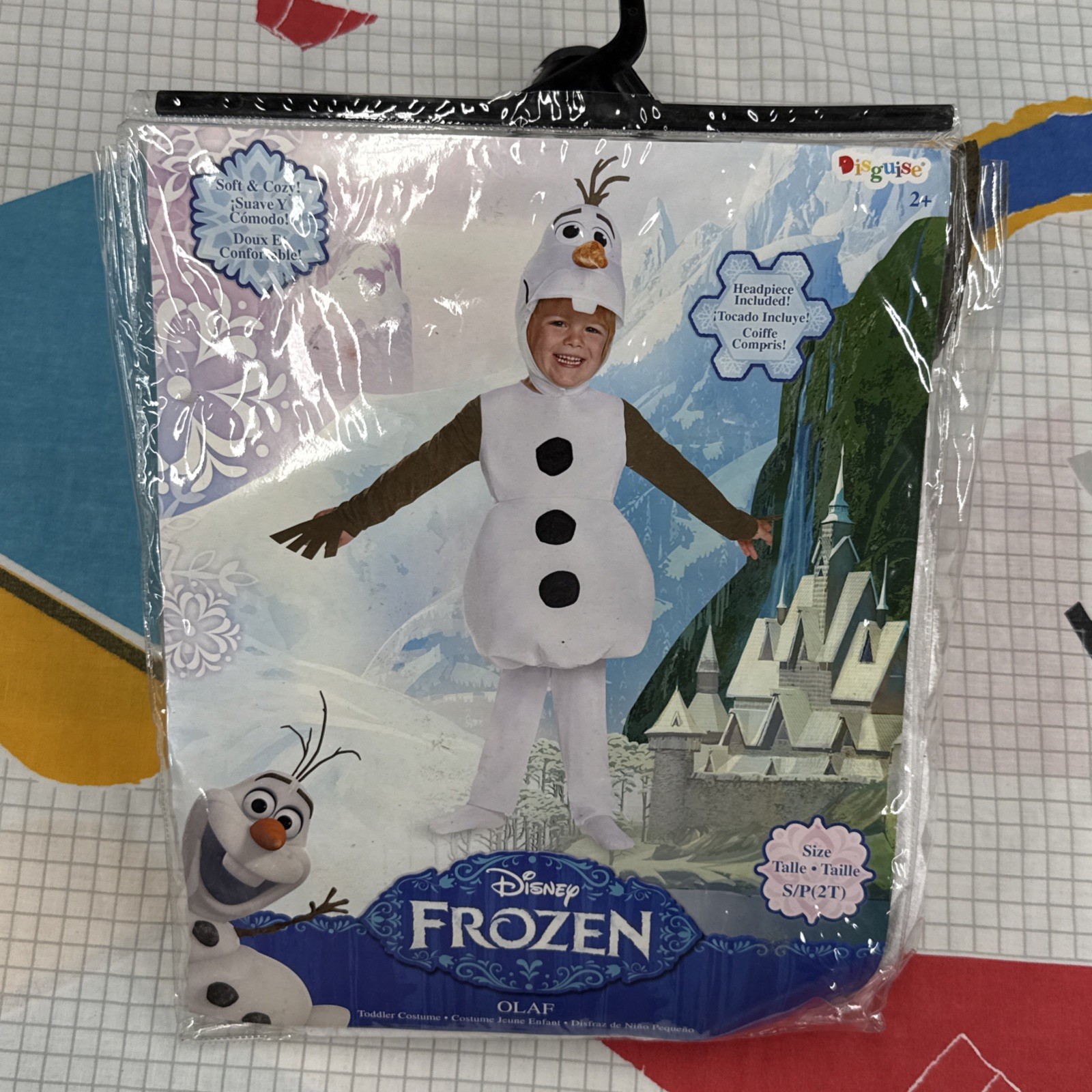 Olaf Costume Toddler Disney Frozen Boy’s S (2T)
