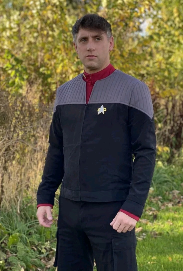 Star Trek First Contact DS9 Starfleet Captain’s uniform Picard Sisko Costume