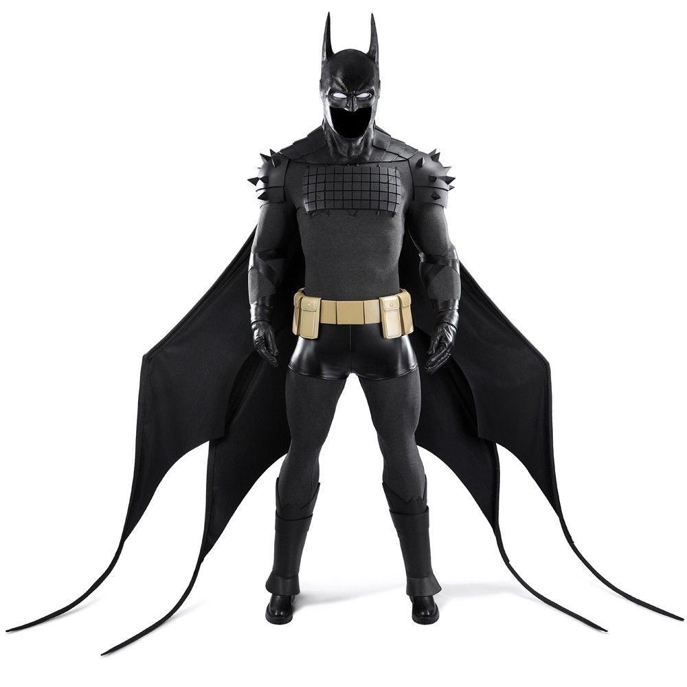 Cosplay Absolute Batman Bruce Wayne Jumpsuit Costume Superhero Bodysuit Outfit