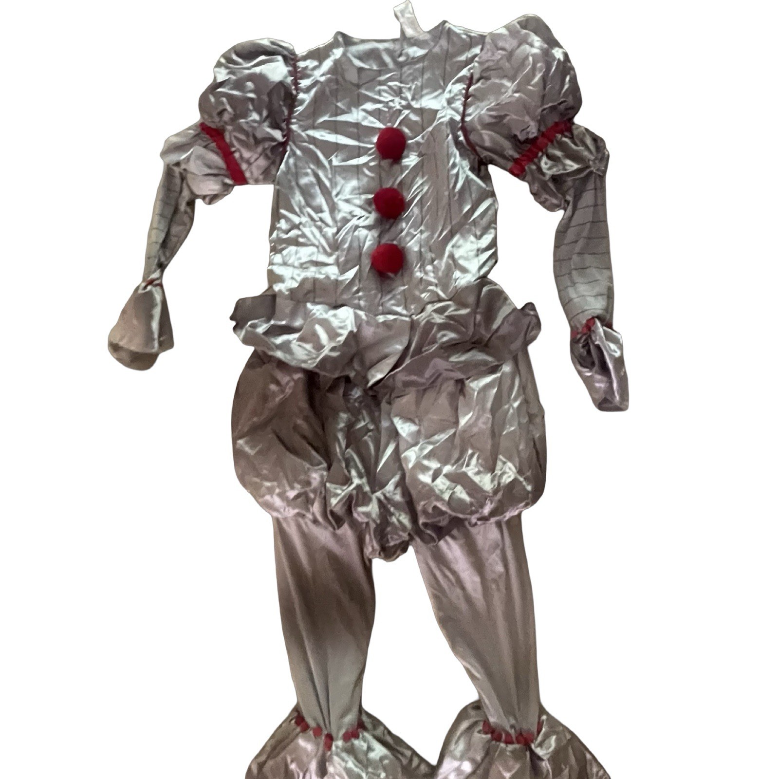 IT Chapter 2 Pennywise Horror Costume Men Adult Standard #4262 No Wig + Collar