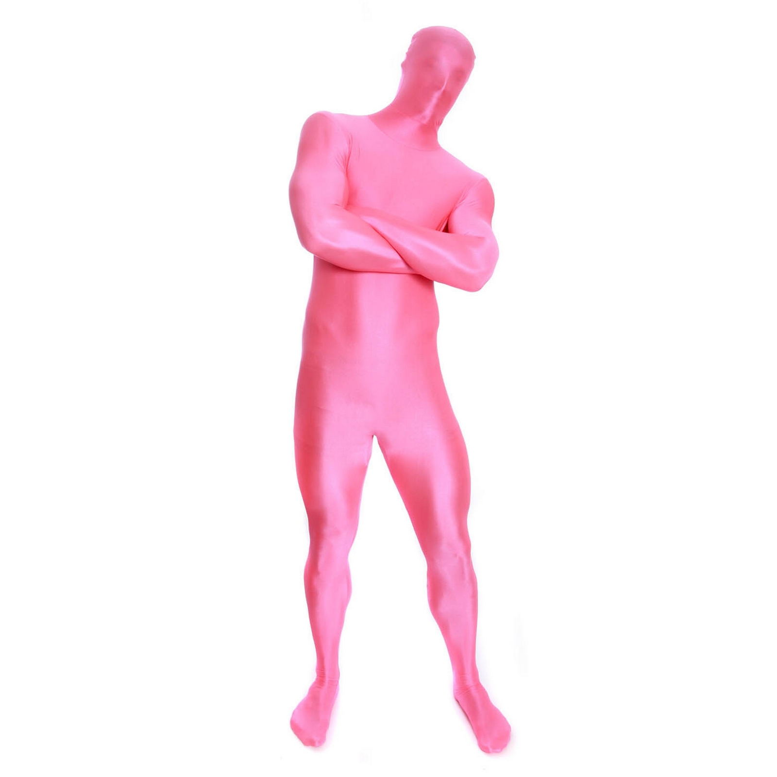 Pink Morphsuit M – XXL Men`s Women`s Skinsuit Zentai Suit Fancy Dress Costume