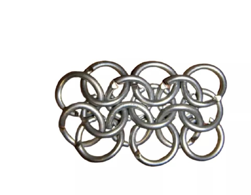 Chainmail Bikini Bra Sexy Viking Costume Aluminum Intimate Clothing Pantie Hot