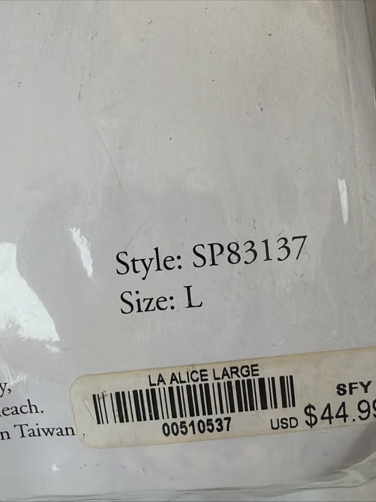 Women’s Alice In Wonderland 3-piece Costume – Size Large – Leg Avenue – NEW