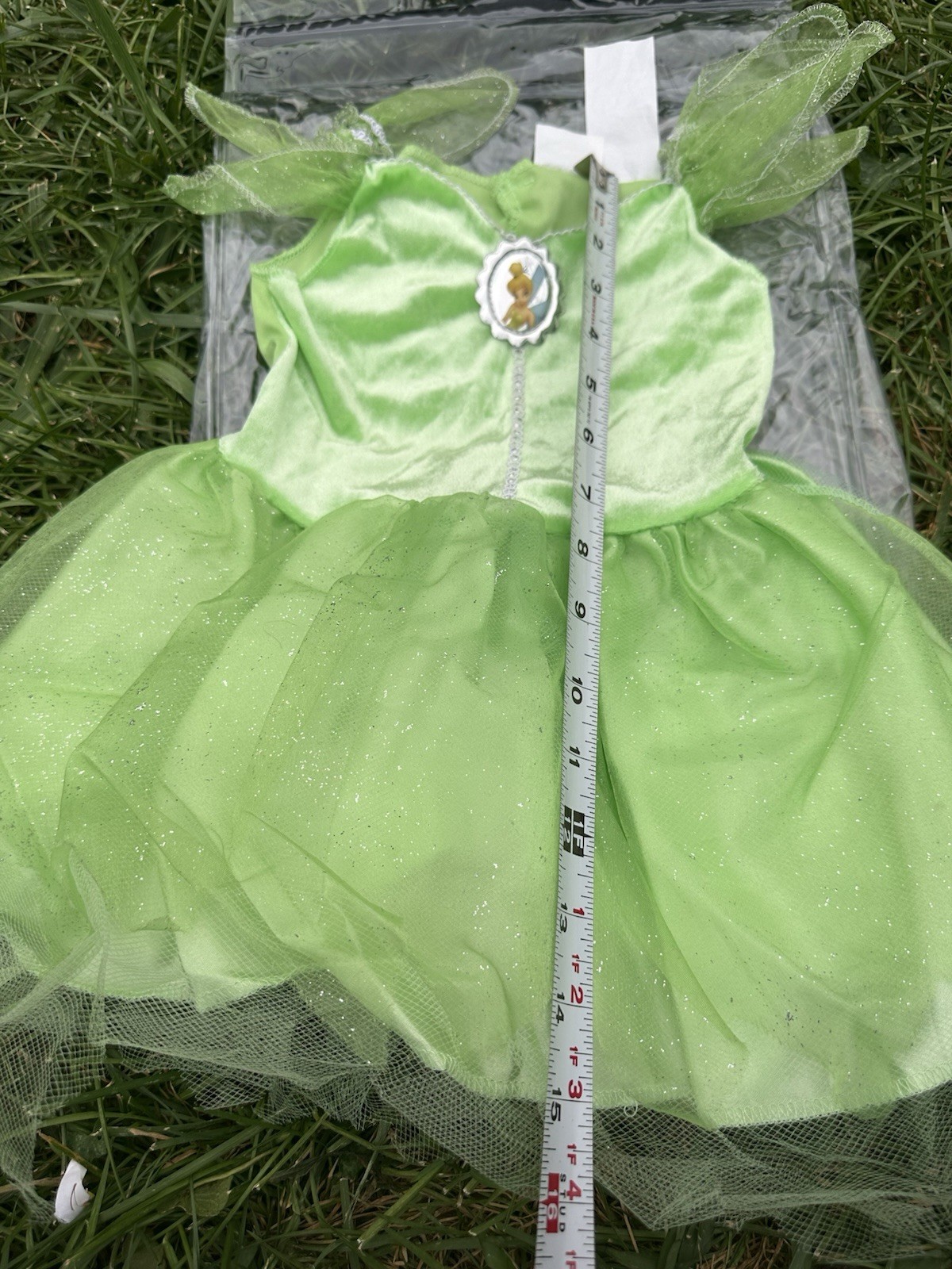 Child Disney Tinker Bell Costume Dress up 3T-4T Kids BR1