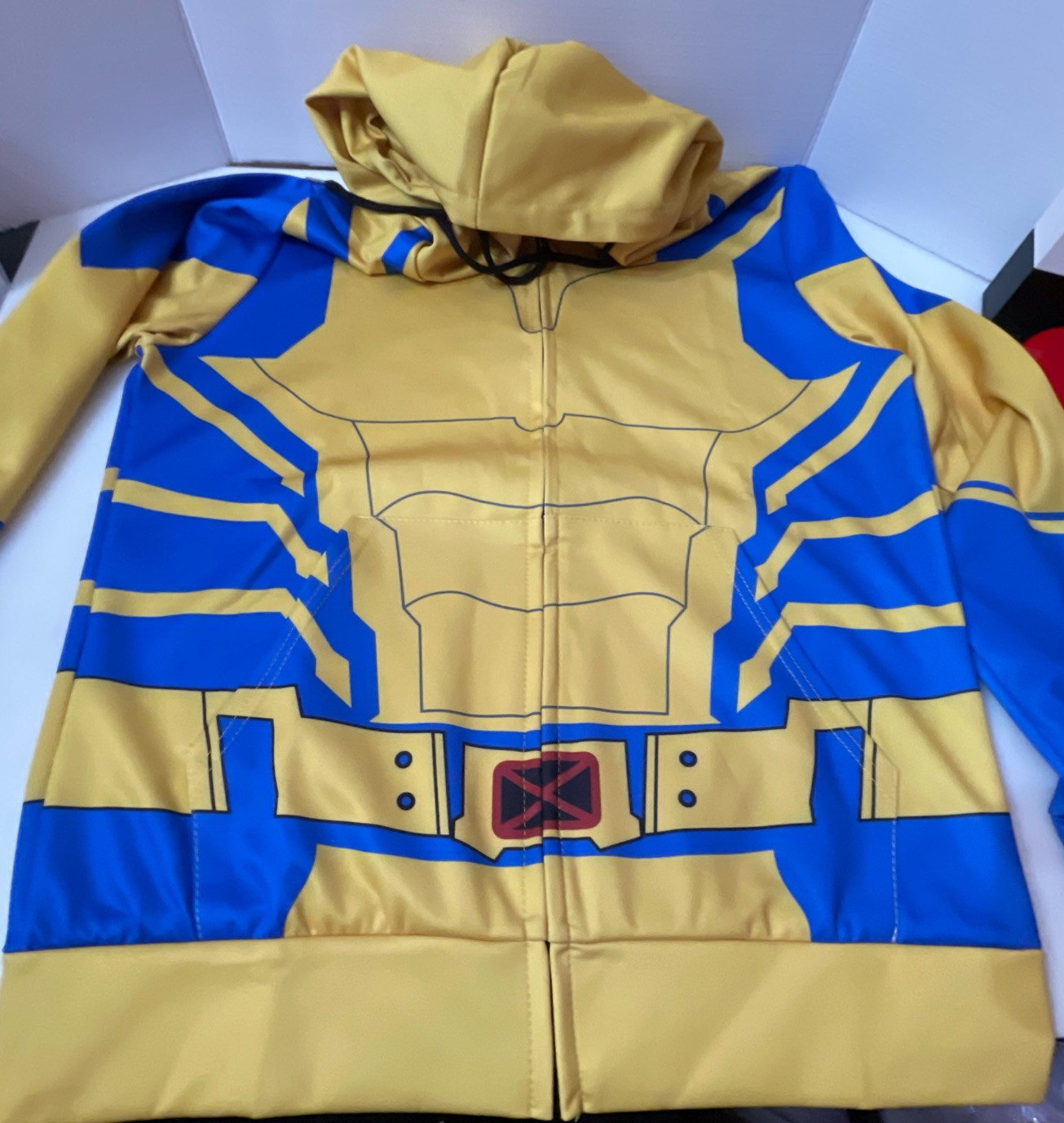Deadpool 3 Cosplay Wolverine Zippered Hoodie Jacket Size Adult Small
