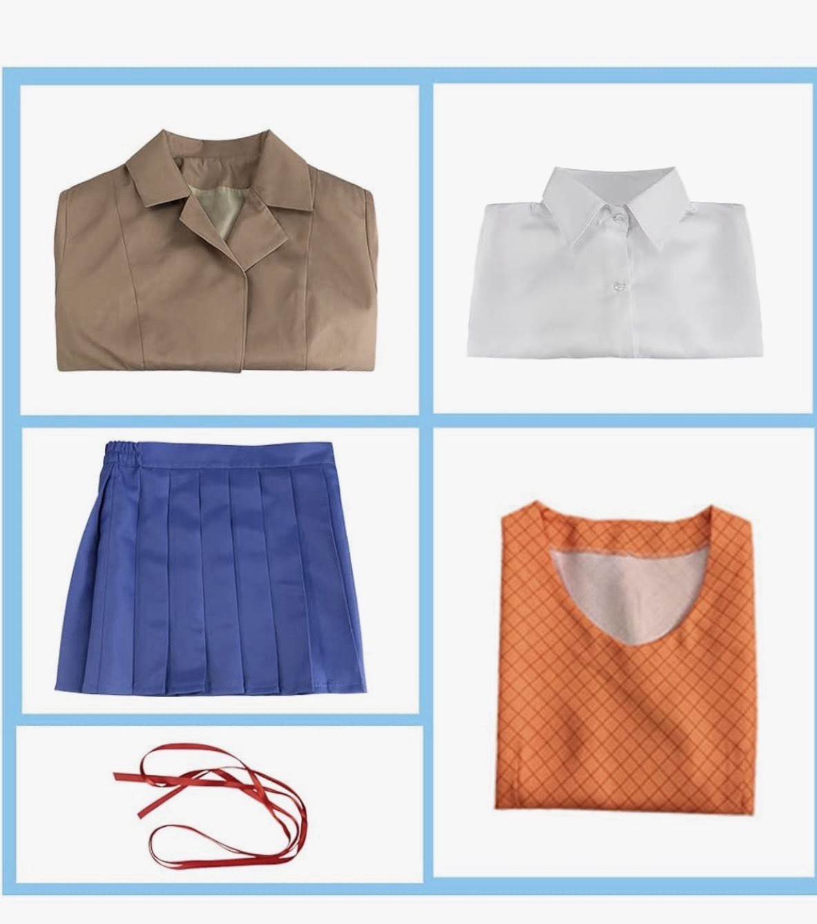 Doki Doki Literature Club Monika Cosplay Costumes Sayori Yuri Natsuki Costume L