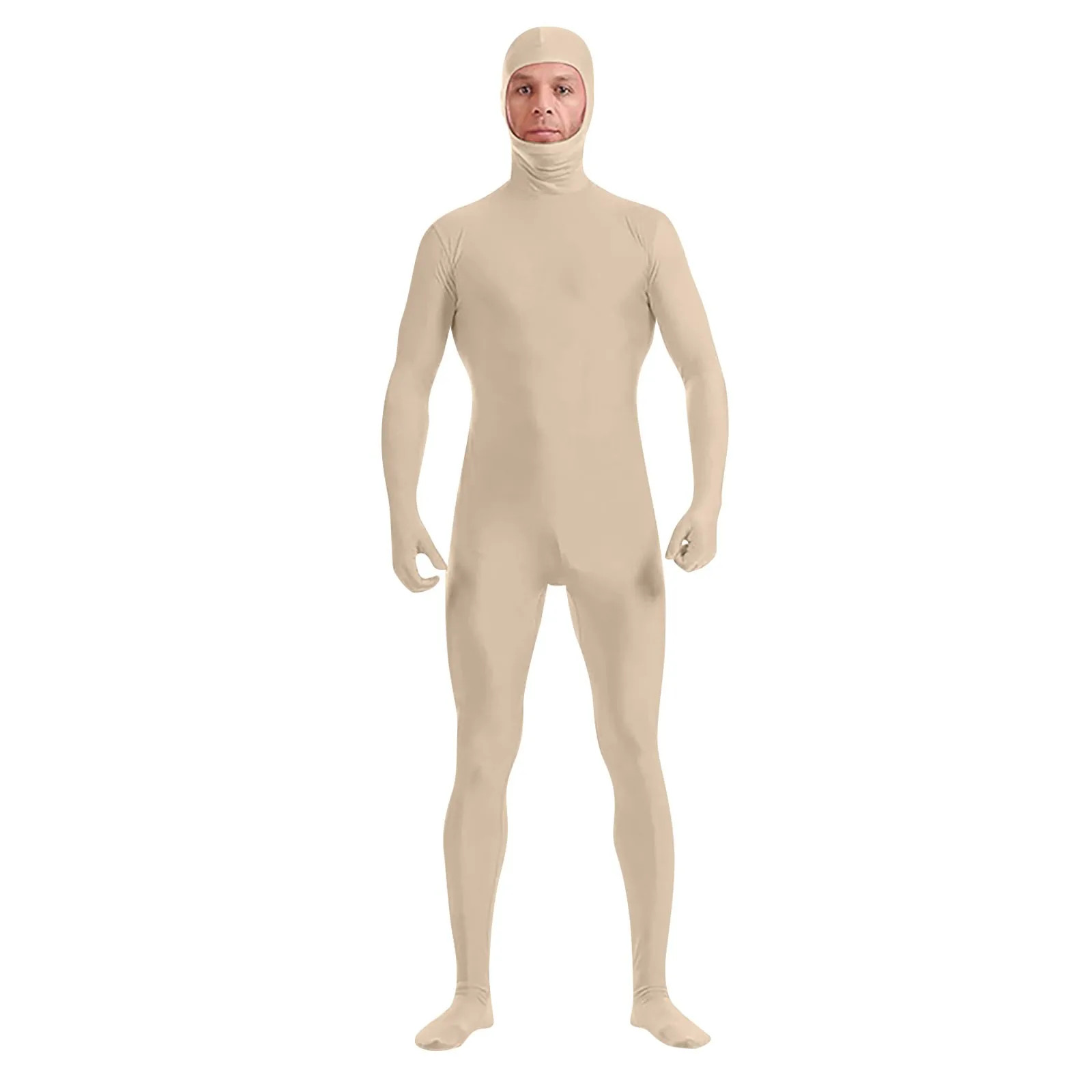 Adult Full Body Suit Costume for Halloween Men Second Skin Tight Suits Cosplay