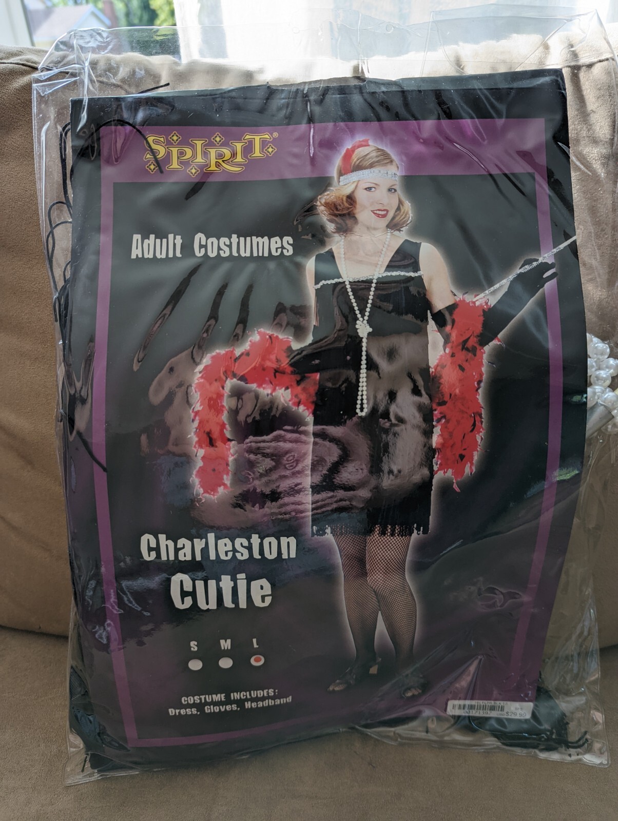 Roaring 20’s Flapper Charleston Cutie Women’s Spirit Costume & Accessories Large