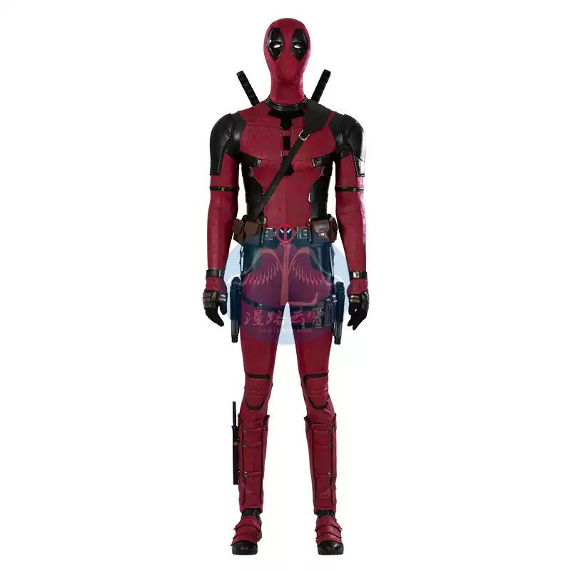 Deadpool 3 Halloween Cosplay Jumpsuit Costume Wade Wilson Accessories Suit Lot