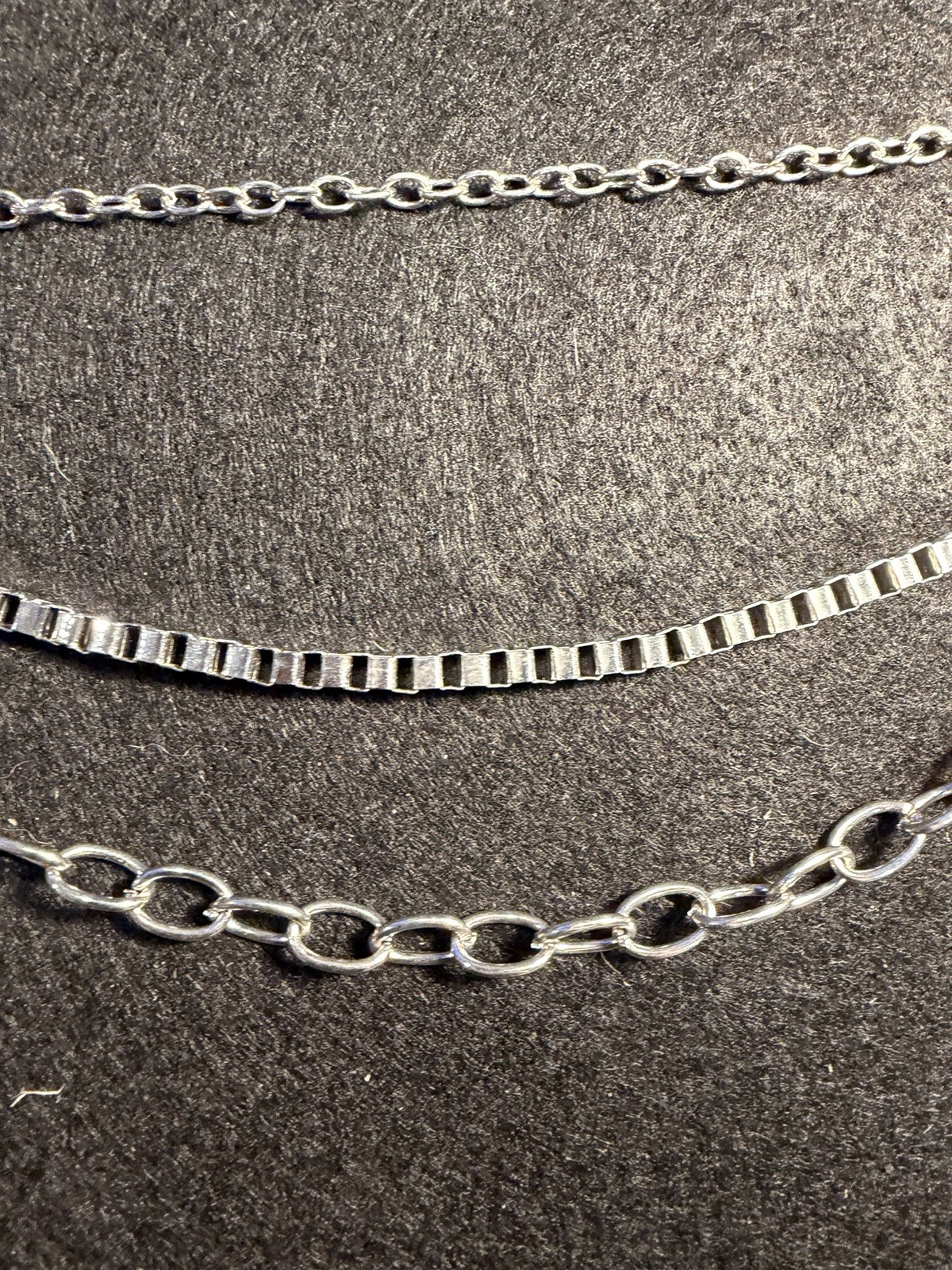 silver pant or wallet chain, a popular item in punk, gothic, and hip-hop fashion