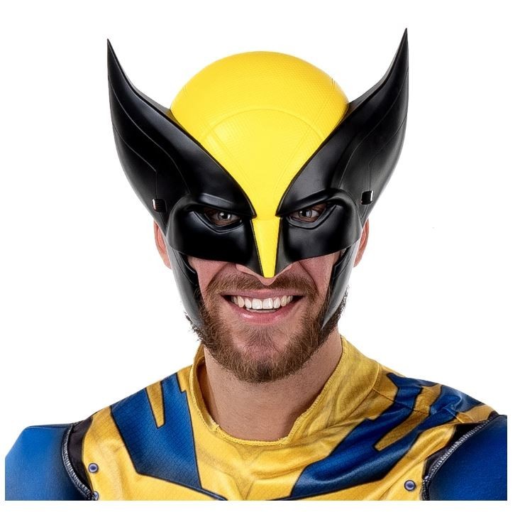 Jazwares Marvel Wolverine Halloween Costume Top and Mask For Adults S/M