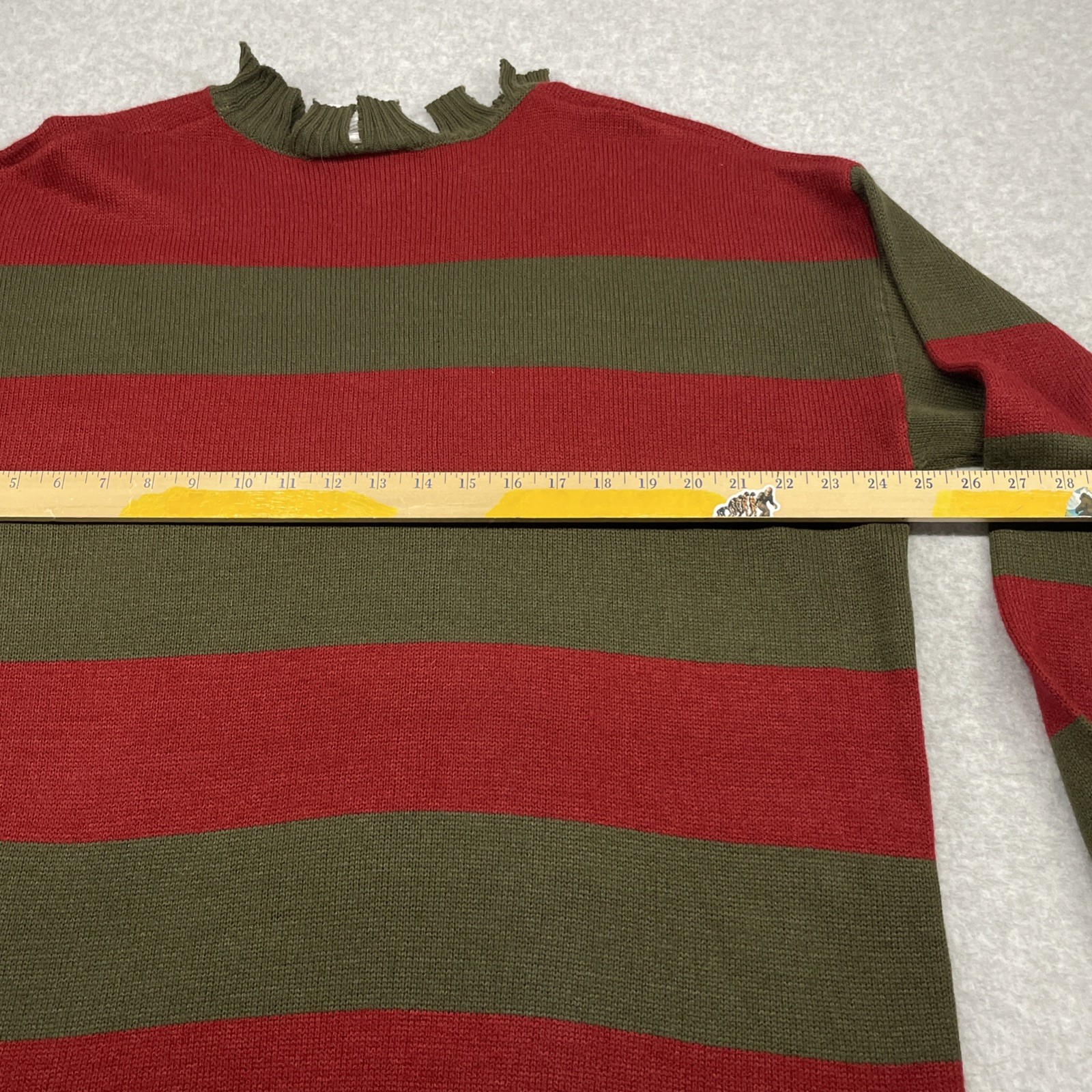 Freddy Krueger Sweater Rubies Nightmare On Elm Street Adult One Size